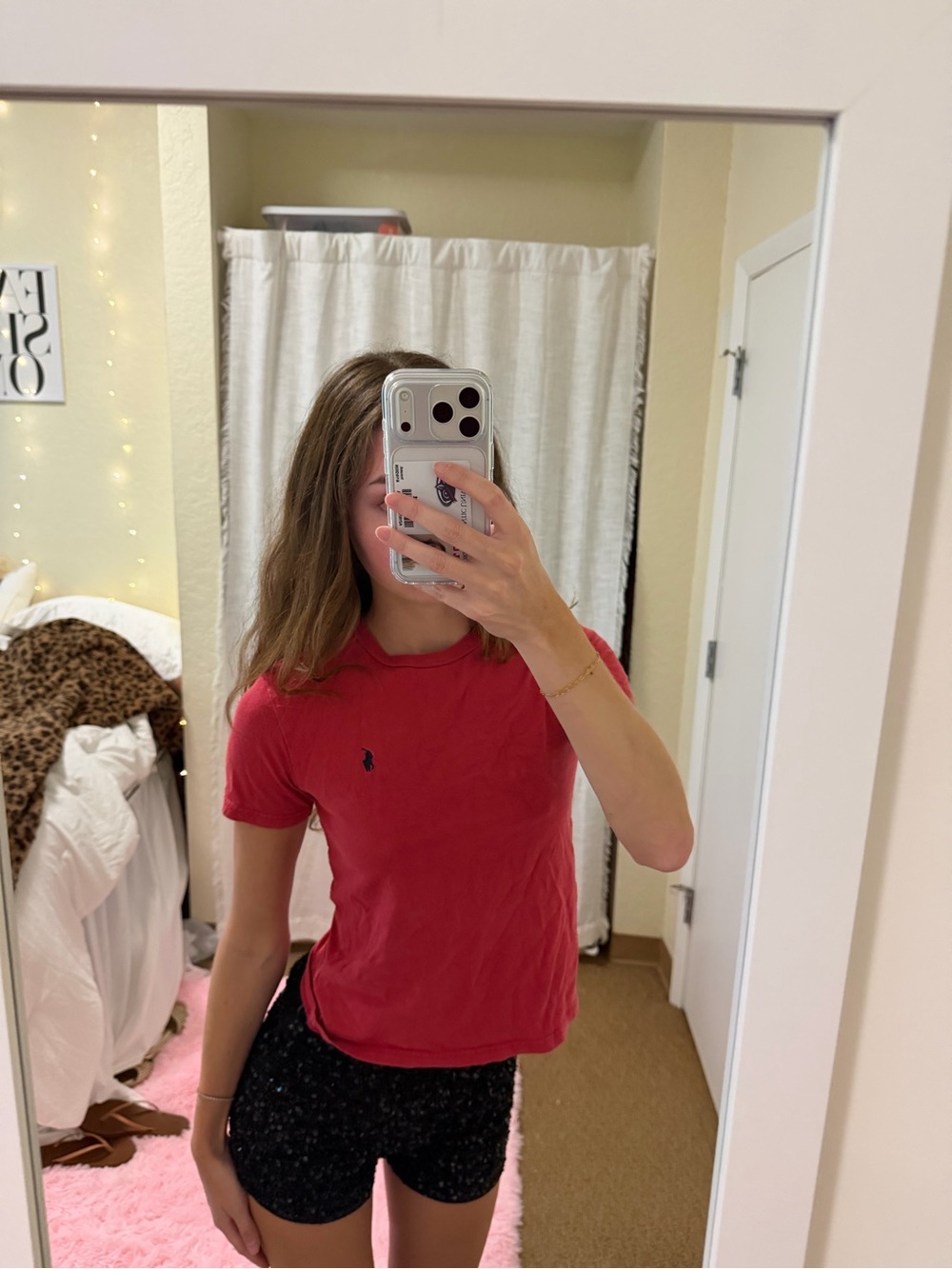 Ralph Lauren Red Crewneck baby tee